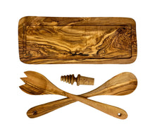 Load image into Gallery viewer, Olive Wood Hostess Gift Set