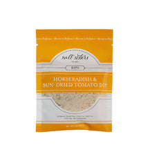 Load image into Gallery viewer, Salt Sisters Horseradish & Sun Dried Tomato Dip Mix 2oz