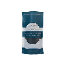 Load image into Gallery viewer, Salt Sisters Midnight Diamonds Ka’nani Hawaiian Sea Salt 4oz