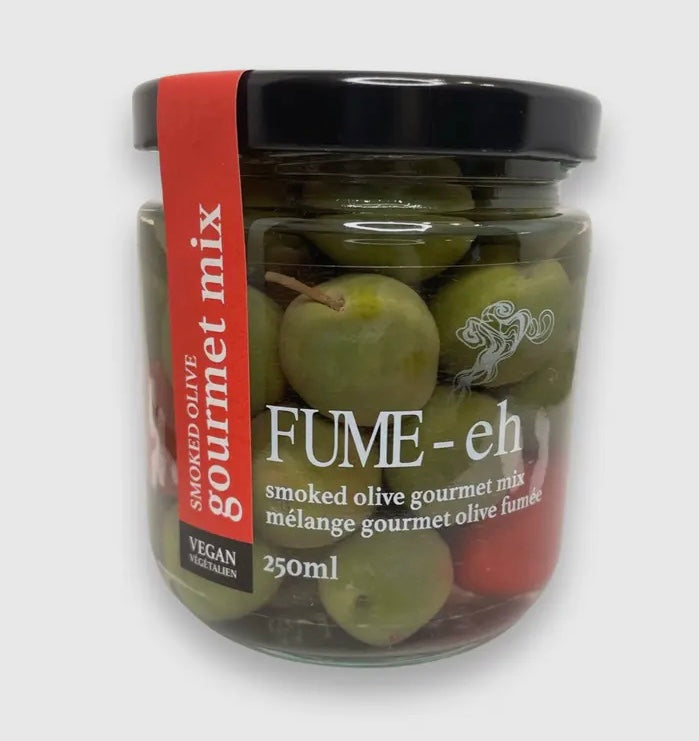 FUME-eh Smoked Olive Gourmet Mix