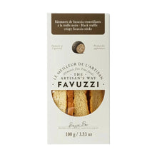 Load image into Gallery viewer, Favuzzi Crispy Focaccia Sticks - Black Truffle
