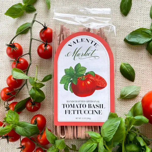 Valente Pasta - Tomato Basil Fettuccine