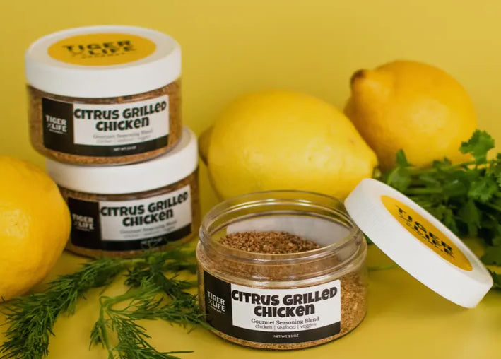 Tiger Life Gourmet Citrus Grilled Chicken: Chicken & Fish Seasoning