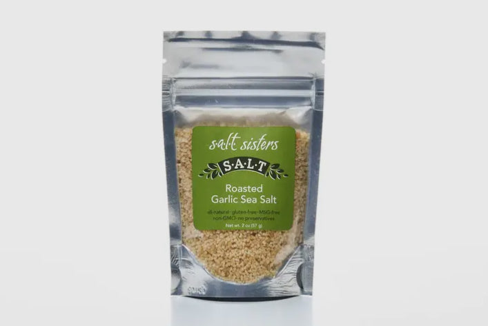 Salt Sisters Roasted Garlic Sea Salt 2oz