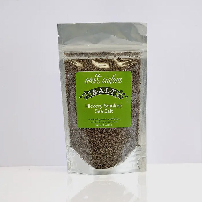 Salt Sisters Hickory Smoked Sea Salt 3oz