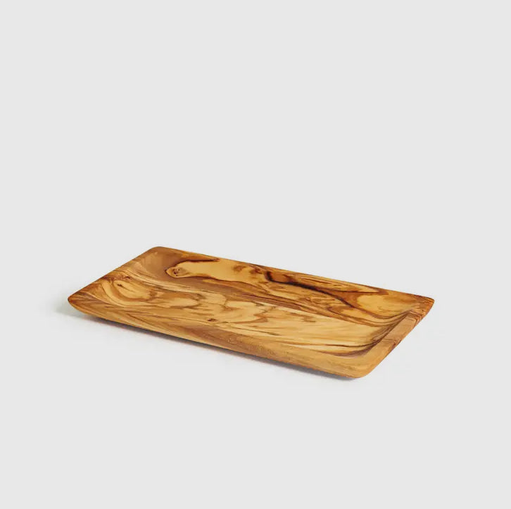 Olive Wood Rectangular Plate