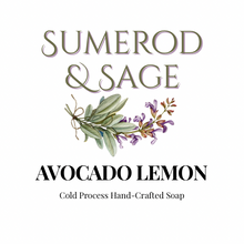 Load image into Gallery viewer, Sumerod &amp; Sage 4.5oz Bar - Avocado Lemon
