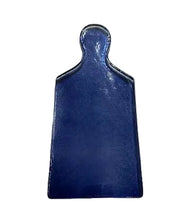 Load image into Gallery viewer, Kalalou Colored Glass Cheese Board - Royal Blue
