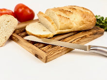 Load image into Gallery viewer, Olive Wood Bread Slicing Tray
