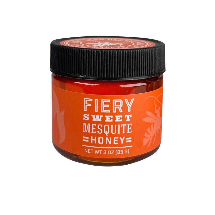 Lone Star Bee Co Fiery Sweet Mesquite Honey 3oz