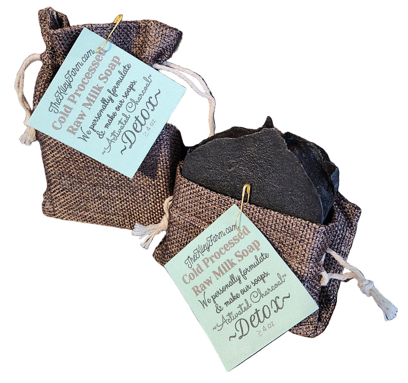 The Kiley Farm Detox Soap Bar - Activated Charcoal