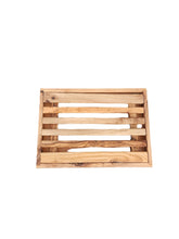 Load image into Gallery viewer, Olive Wood Bread Slicing Tray
