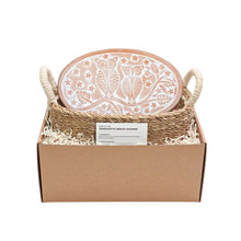 Load image into Gallery viewer, Handmade Bread Warmer &amp; Wicker Basket - Owls - Oval
