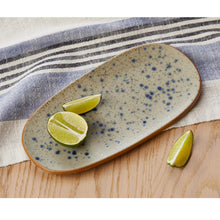 Load image into Gallery viewer, Tag Hudson Speckle Platter Blue Multi
