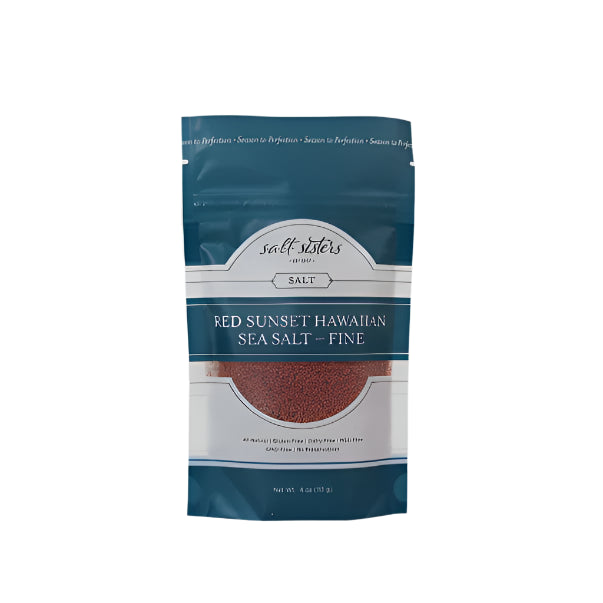 Salt Sisters Red Sunset Ka nani Hawaiian Sea Salt 4oz