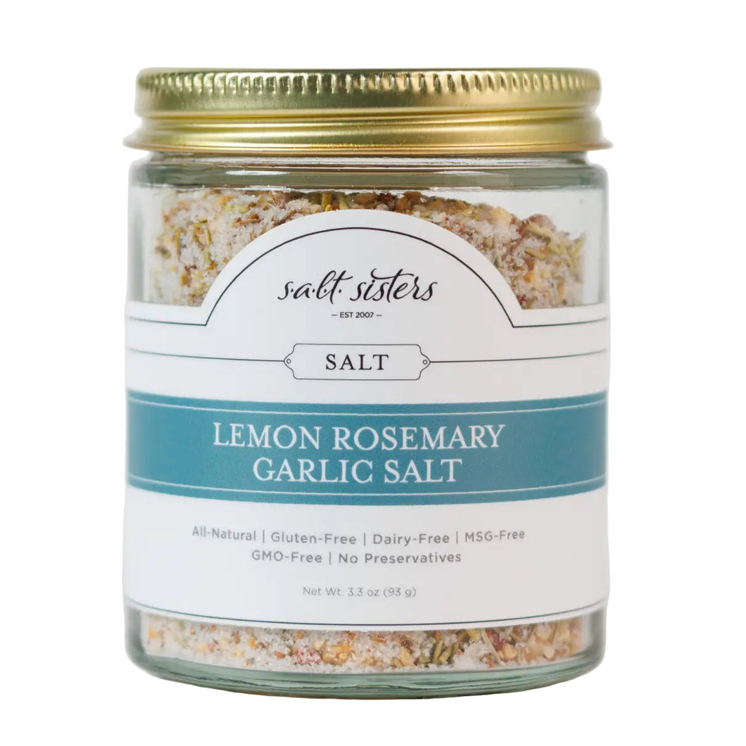 Salt Sisters Lemon Rosemary Garlic Salt