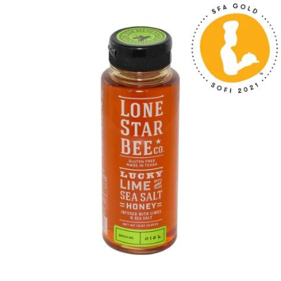 Lone Star Bee Co Lucky Lime & Sea Salt Honey